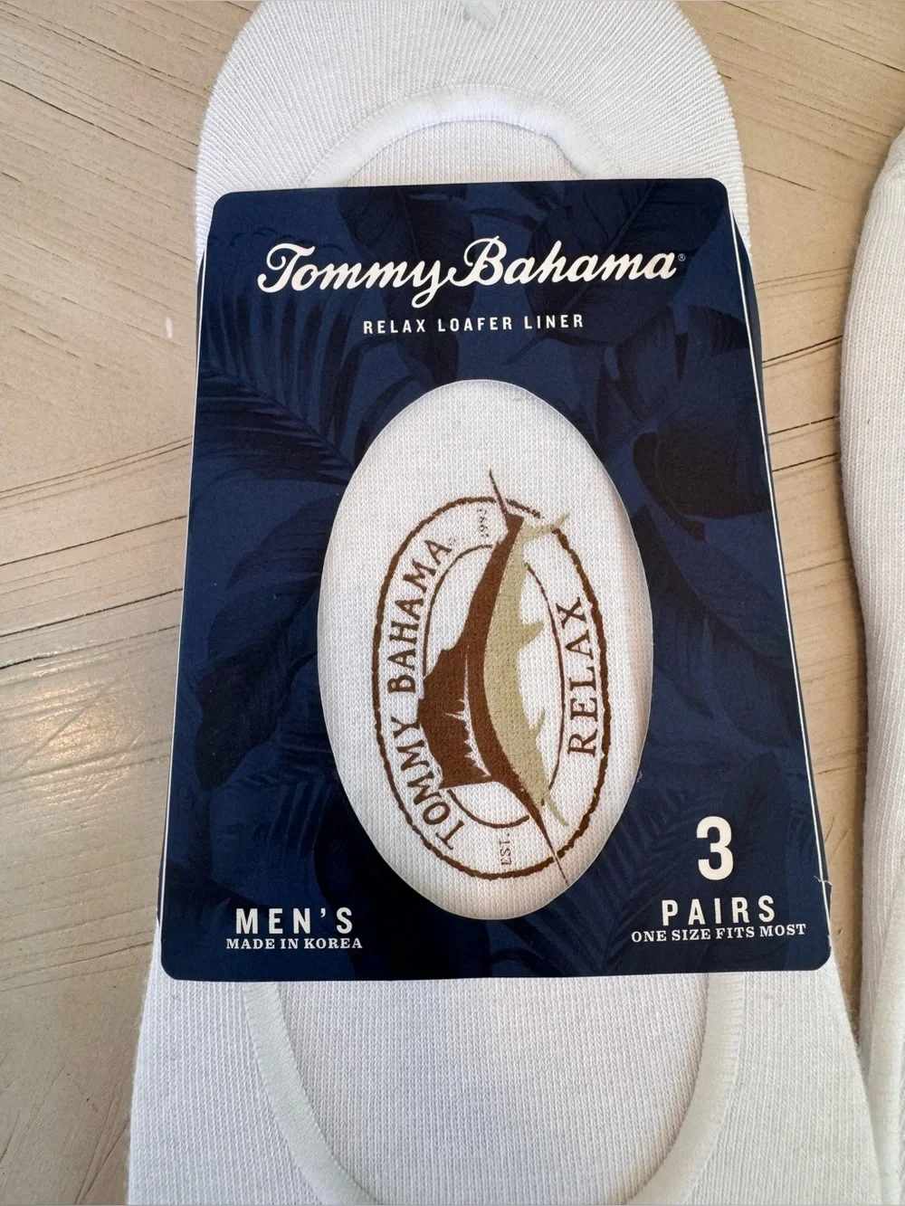 NWT Tommy Bahama Loafer Liner Socks Bundle of 8 | Black & White Pima Cotton